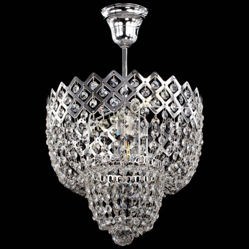 Люстра Корона №2 с подвесом в Самаре Гусь Хрустальный