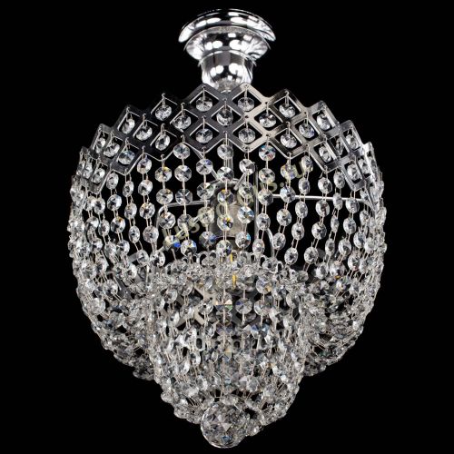 Люстра Корона №2 с подвесом в Самаре Гусь Хрустальный