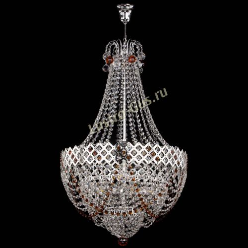 Люстра Корона №5 с подвесом Чайная в Самаре Гусь Хрустальный