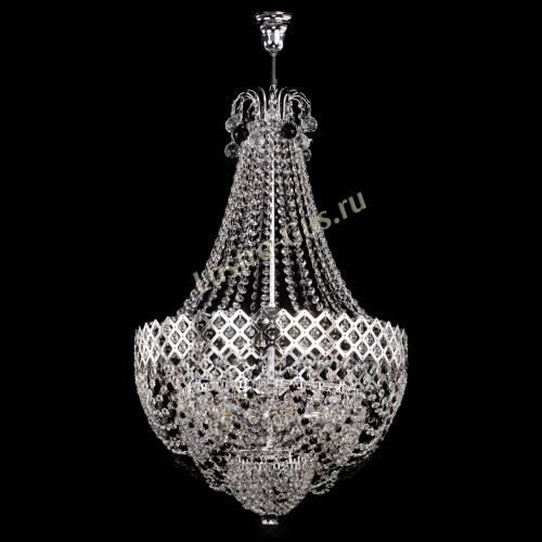 Люстра Корона №5 с подвесом Черная в Самаре Гусь Хрустальный