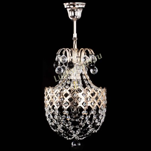 Люстра Корона №6 черная в Самаре Гусь Хрустальный