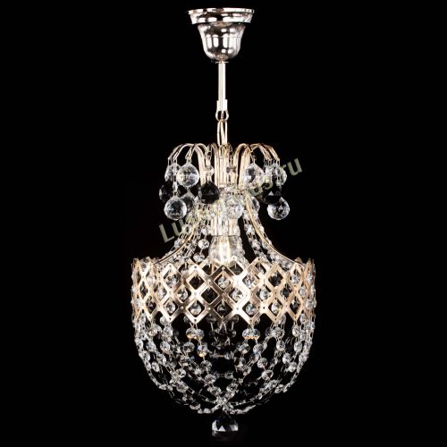 Люстра Корона №6 черная в Самаре Гусь Хрустальный