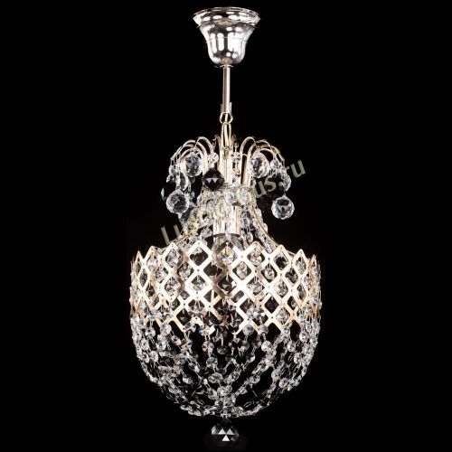 Люстра Корона №6 черная в Самаре Гусь Хрустальный