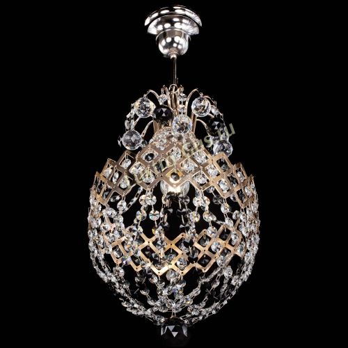 Люстра Корона №6 черная в Самаре Гусь Хрустальный