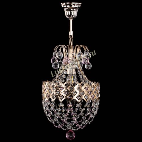 Люстра Корона №6 красная в Самаре Гусь Хрустальный