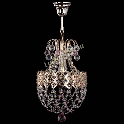 Люстра Корона №6 красная в Самаре Гусь Хрустальный