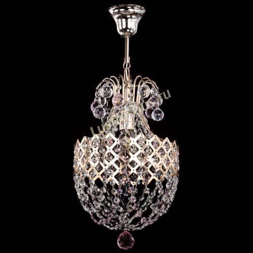 Люстра Корона №6 красная в Самаре Гусь Хрустальный