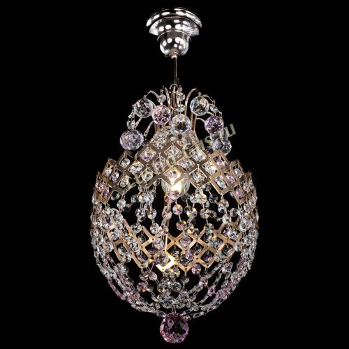 Люстра Корона №6 красная в Самаре Гусь Хрустальный