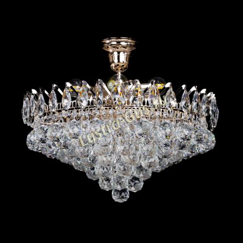 Люстра Корона Капель шар 5 ламп в Самаре Гусь Хрустальный