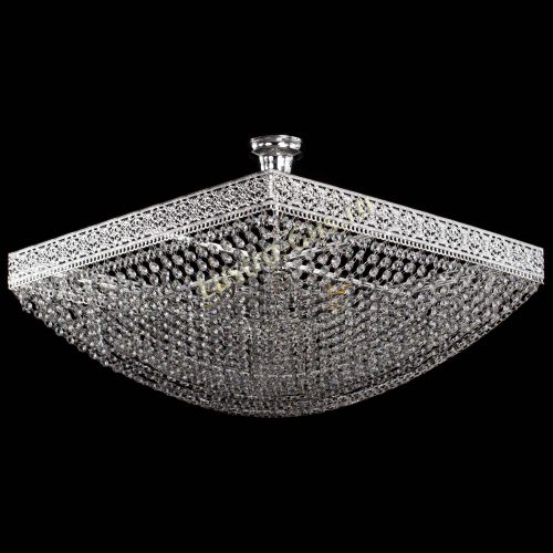 Люстра Квадрат №28 - 600 мм в Самаре Гусь Хрустальный