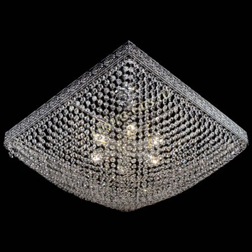 Люстра Квадрат №28 - 600 мм в Самаре Гусь Хрустальный