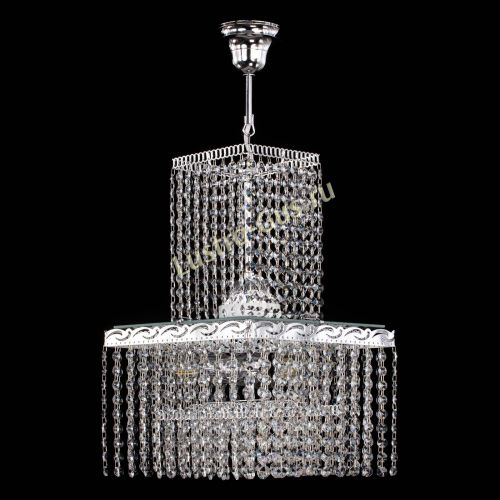 Люстра Квадрат №3 с подвесом в Самаре Гусь Хрустальный