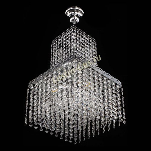 Люстра Квадрат №3 с подвесом в Самаре Гусь Хрустальный