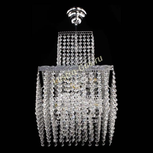 Люстра Квадрат №3 с подвесом в Самаре Гусь Хрустальный