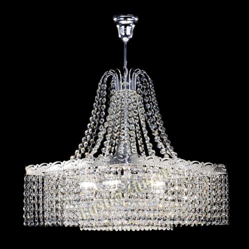 Люстра Квадрат Оптикон с подвесом в Самаре Гусь Хрустальный