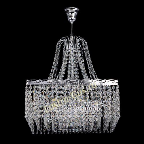 Люстра Квадрат Оптикон с подвесом в Самаре Гусь Хрустальный