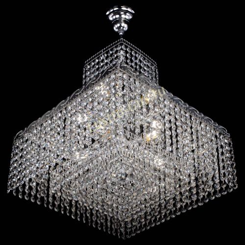 Люстра Квадрат с подвесом в Самаре Гусь Хрустальный