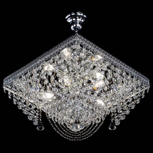 Люстра Квадрат Венеция №24 подвесная в Самаре Гусь Хрустальный