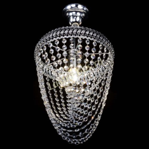 Люстра Лацио №1 Водоворот с подвесом в Самаре Гусь Хрустальный