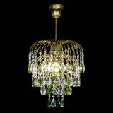 Люстра Лора №3 под бронзу зеленая в Самаре