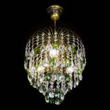 Люстра Лора №3 под бронзу зеленая в Самаре