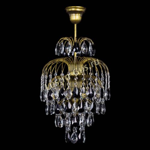 Люстра Лора №3 журавлик Черная под бронзу в Самаре Люстра Лора №3 журавлик Черная под бронзу в Самаре