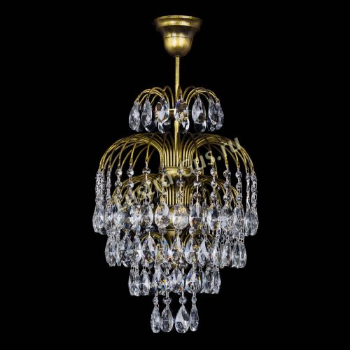 Люстра Лора №3 журавлик под бронзу в Самаре Гусь Хрустальный