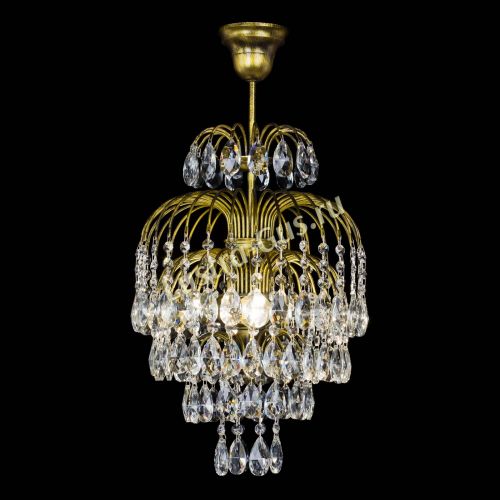 Люстра Лора №3 журавлик под бронзу в Самаре Гусь Хрустальный