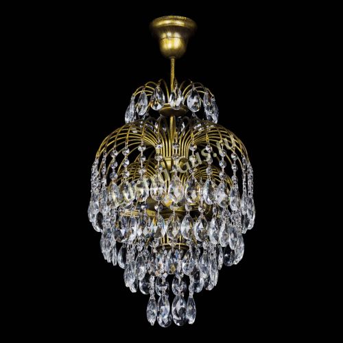 Люстра Лора №3 журавлик под бронзу в Самаре Гусь Хрустальный