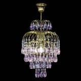 Люстра Лора №3 журавлик Розовая под бронзу в Самаре