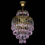 Люстра Лора №3 журавлик Розовая под бронзу в Самаре