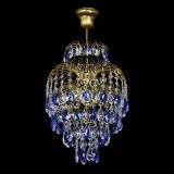 Люстра Лора №3 журавлик Синяя под бронзу в Самаре Люстра Лора №3 журавлик Синяя под бронзу в Самаре