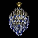 Люстра Лора №3 журавлик Синяя под бронзу в Самаре Люстра Лора №3 журавлик Синяя под бронзу в Самаре