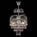 Люстра Лора №3 журавлик розовая в Самаре