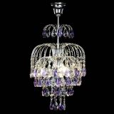 Люстра Лора №3 журавлик сиреневая в Самаре