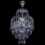 Люстра Лора №3 журавлик сиреневая в Самаре