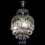 Люстра Лора №3 журавлик сиреневая в Самаре