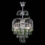 Люстра Лора №3 журавлик зеленая в Самаре