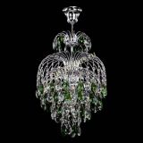 Люстра Лора №3 журавлик зеленая в Самаре