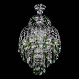 Люстра Лора №3 журавлик зеленая в Самаре