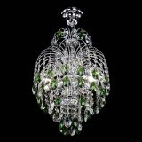 Люстра Лора №3 журавлик зеленая в Самаре