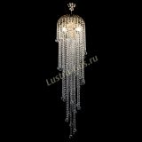 Люстра Лора Винтаж длинная (шар 30мм) в Самаре