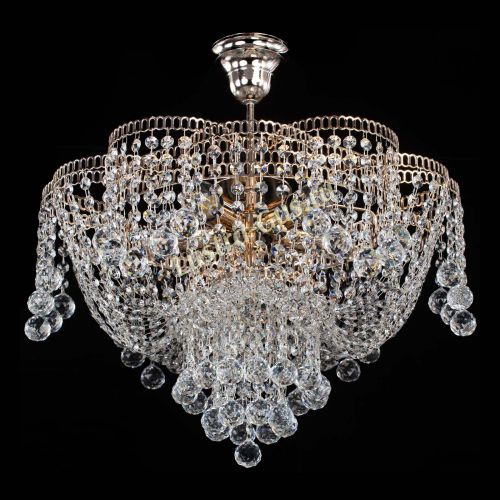 Люстра Лотос Анна с подвесом в Самаре Гусь Хрустальный