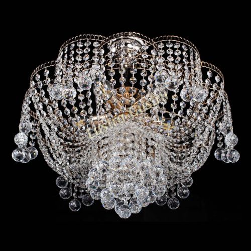 Люстра Лотос Анна с подвесом в Самаре Гусь Хрустальный