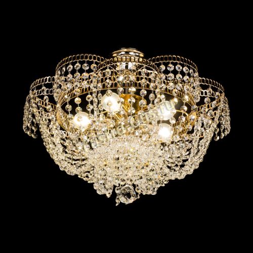 Люстра Лотос Пион с подвесом в Самаре Гусь Хрустальный