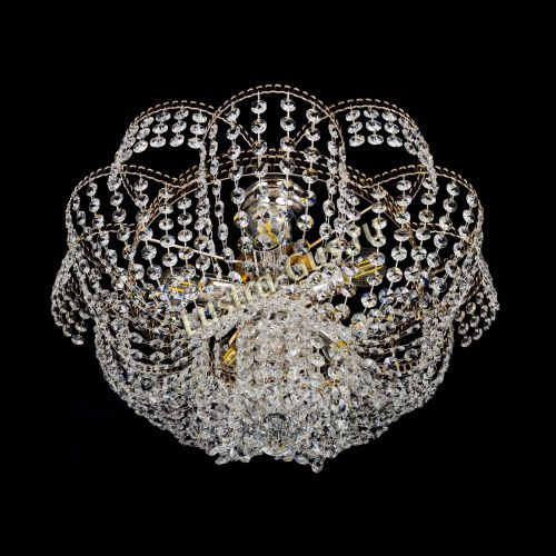 Люстра Лотос Пион с подвесом в Самаре Гусь Хрустальный