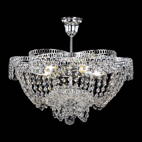 Люстра Лотос Пион с подвесом в Самаре Гусь Хрустальный