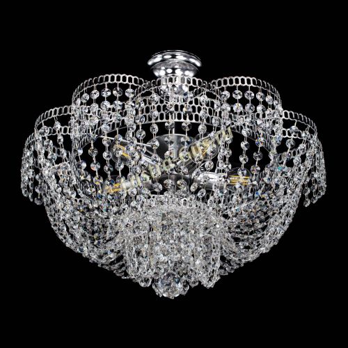 Люстра Лотос Пион с подвесом в Самаре Гусь Хрустальный