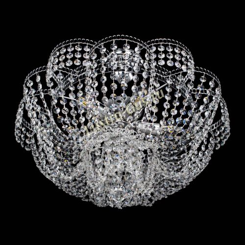 Люстра Лотос Пион с подвесом в Самаре Гусь Хрустальный