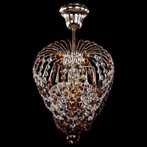 Люстра Малинка обтикон чайная в Самаре Гусь Хрустальный